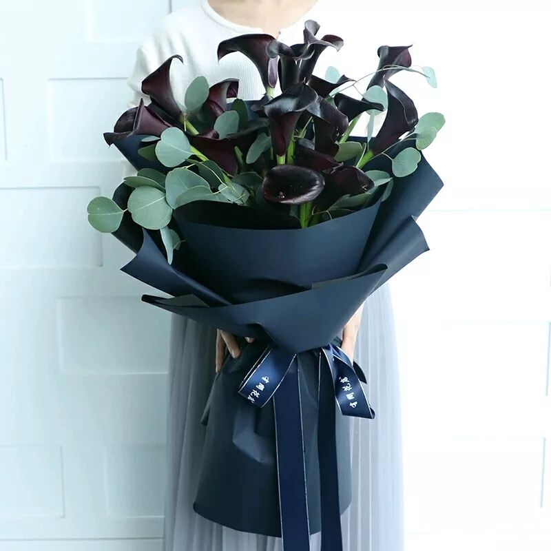 以香槟玫瑰为主的韩式花束,清新柔和治愈系韩式花束