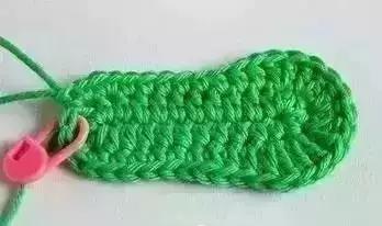 简单婴儿靴子毛线鞋,可爱款钩针宝宝鞋