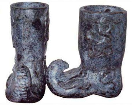 古人穿的精致的鞋子,古时候人们都穿什么鞋