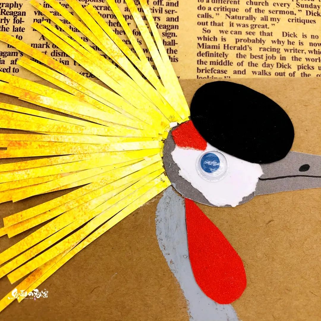 长颈鹤简易画法,灰冠鹤的图片大全