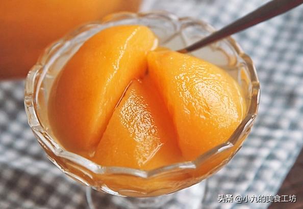 冷藏黄桃怎么做罐头,做黄桃罐头黄桃和冰糖的比例