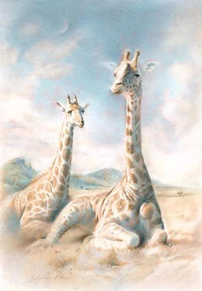 异域奇境、恍如隔世,迪兰·斯科特·皮尔斯的水彩画,真的超美