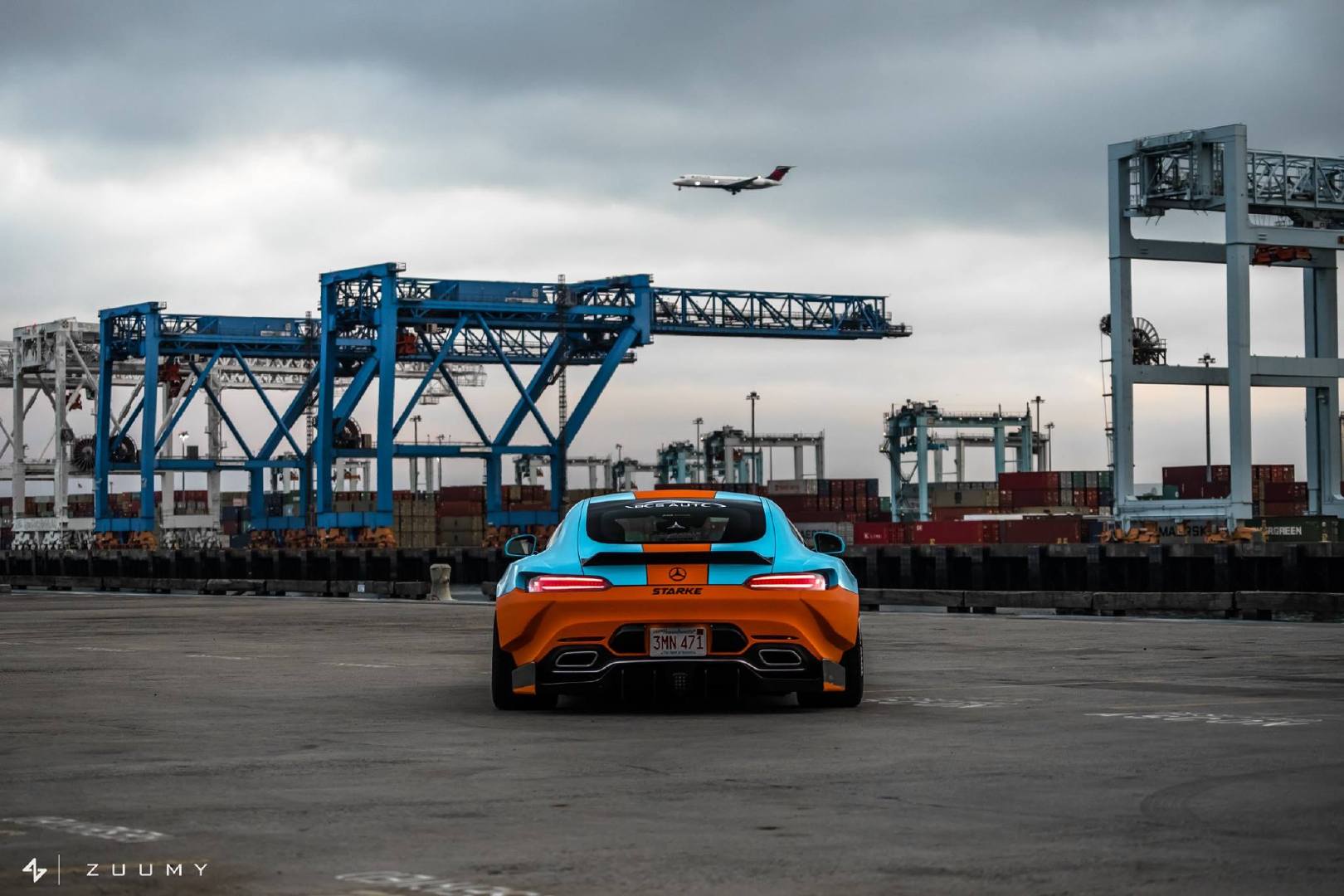 amggtr巅峰极速涂装,海湾蓝耐看不