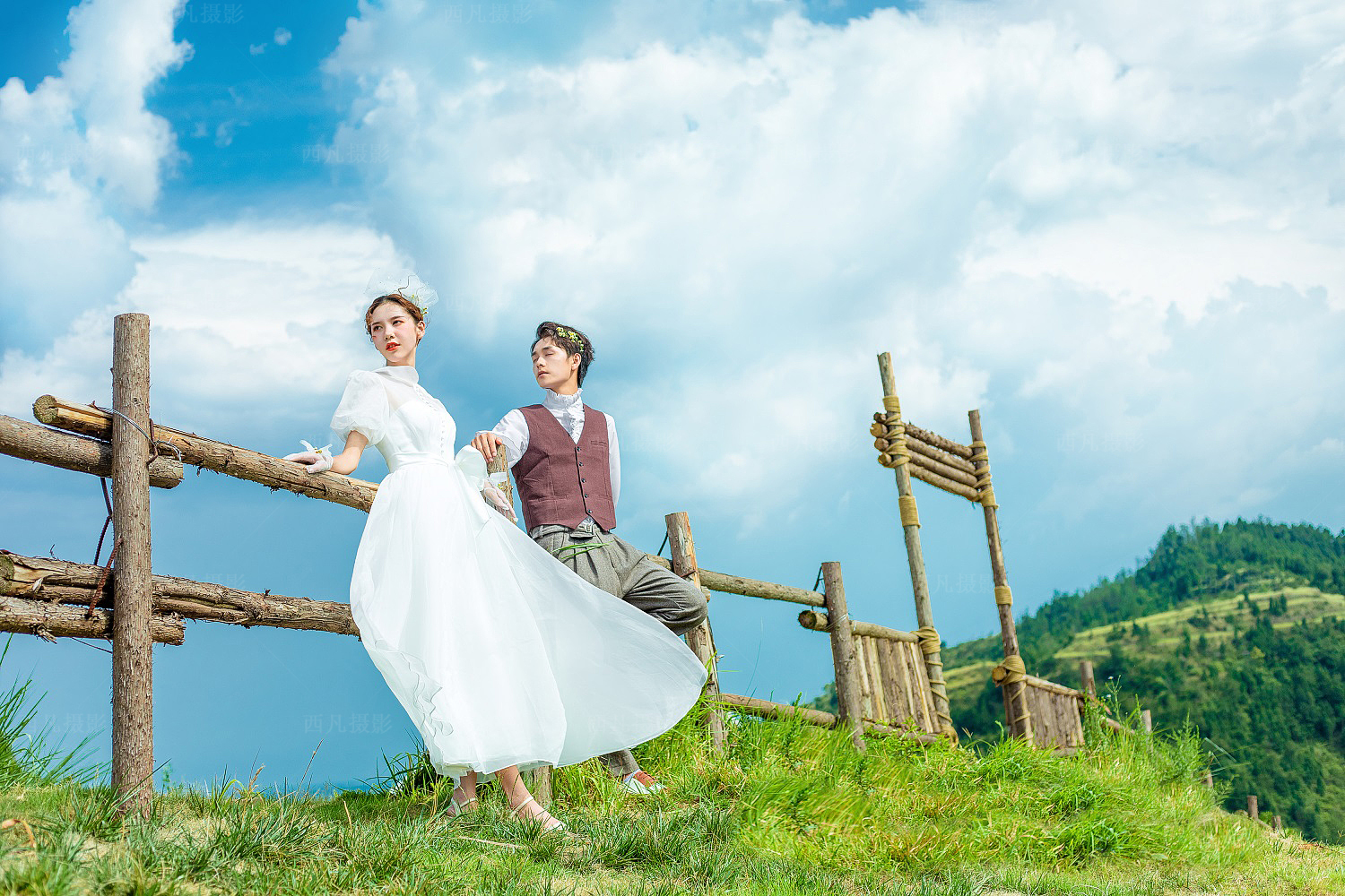 胸小的新娘应该如何穿婚纱