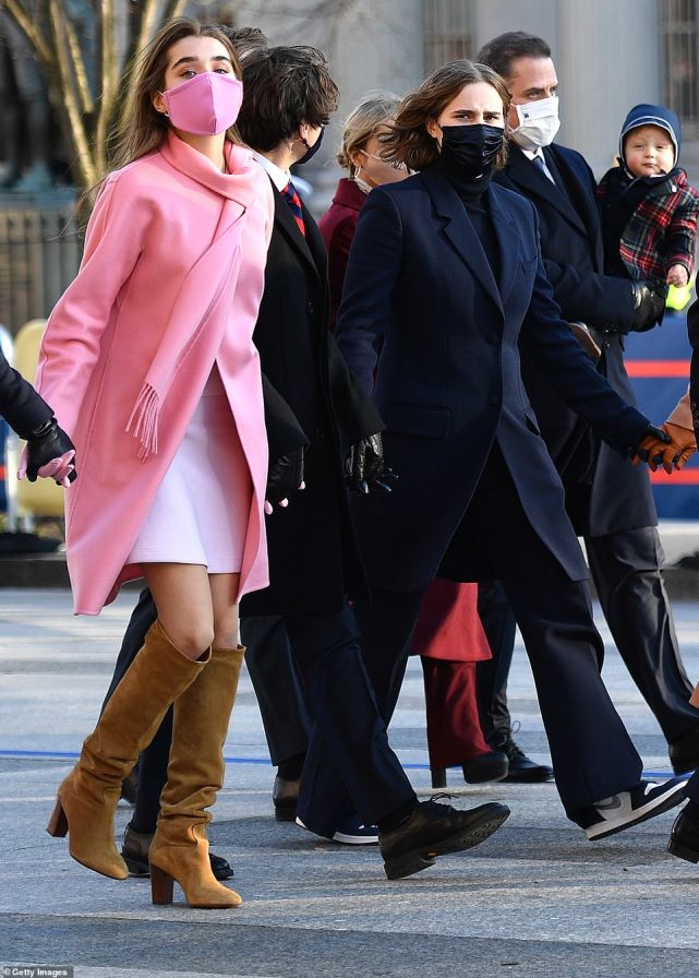 拜登和孙女亮相,拜登漂亮孙女图片
