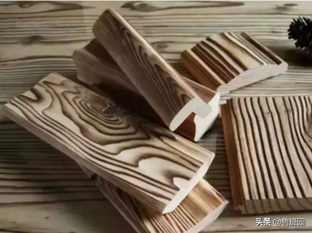 日本杉板制作全过程,烧杉板可以用哪些木材制作