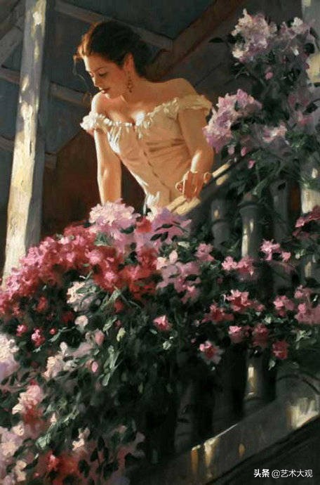 美国艺术家杰里米曼油画作品欣赏,美国画家理查德约翰逊