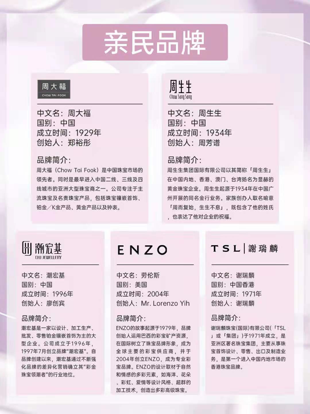 珠宝大牌,大牌珠宝品牌排行榜