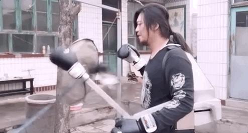 手工耿抖音搞笑发明,手工耿钢铁口罩