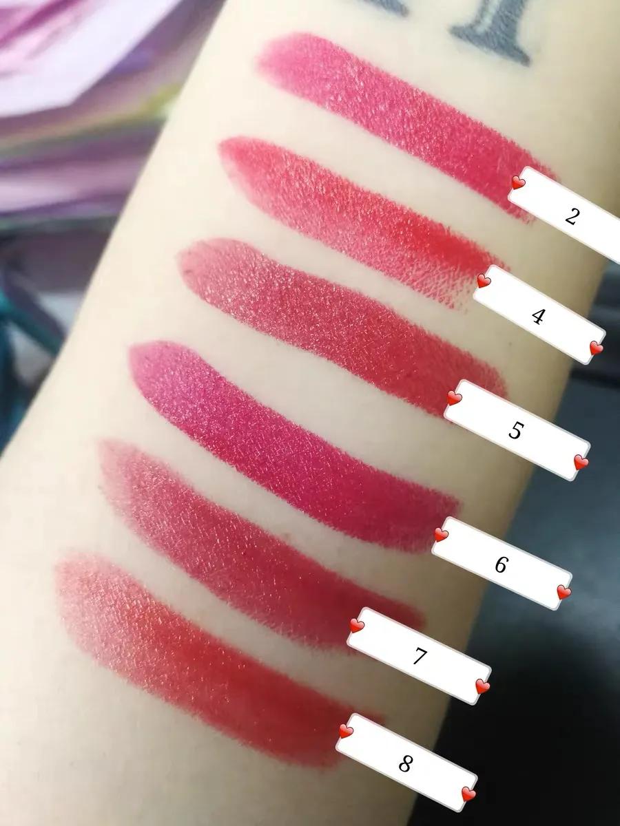泰国KillBrow*弹子**头口红|番茄牛血正红超级好用的本土平价口红