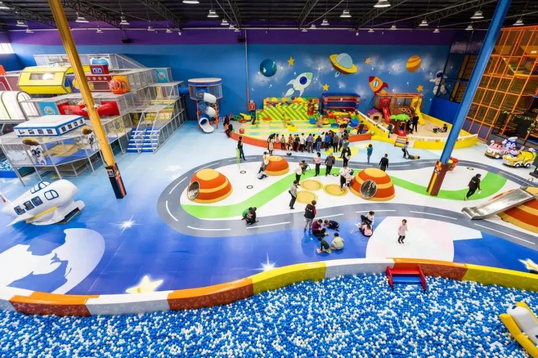 天津蹦床主题公园,天津最大淘气堡室内游乐场