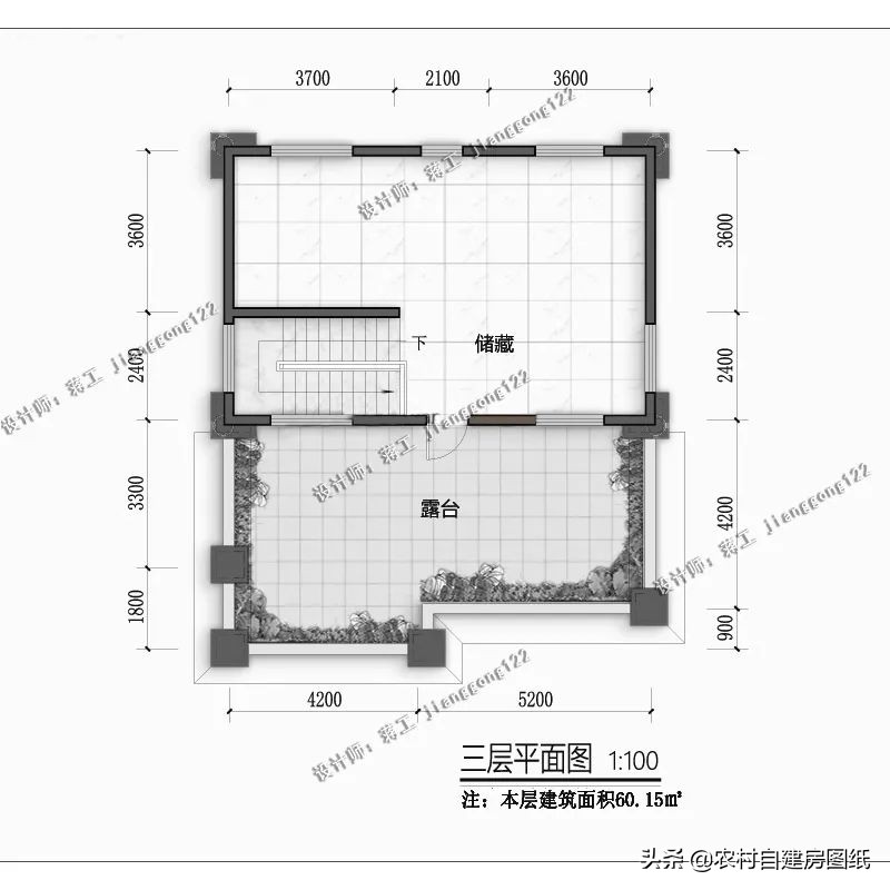农村三层别墅图片大全带大露台,农村最简单的三层别墅带露台