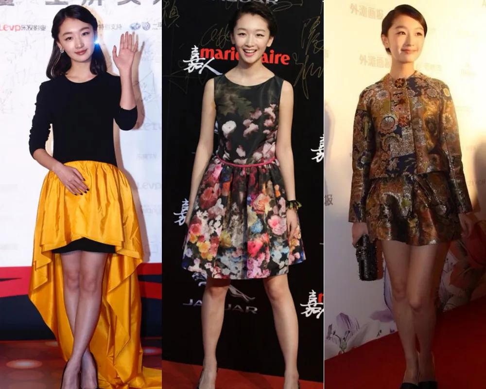 周冬雨过去的小粗腿,小粗腿逆袭