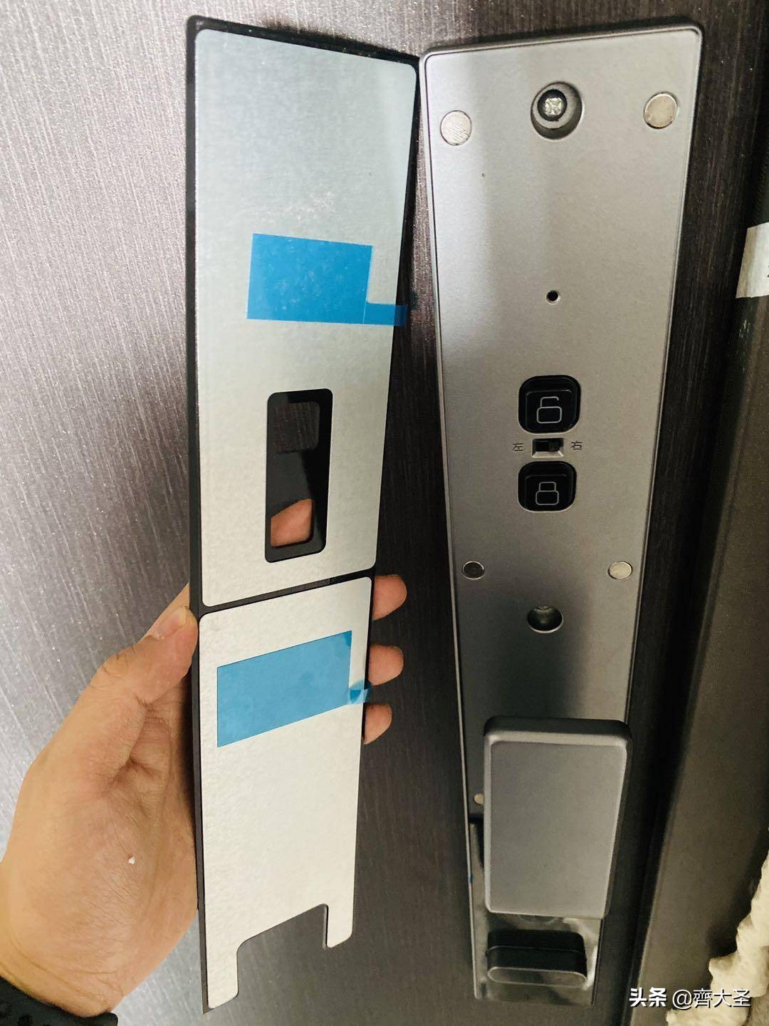 普通入户门怎么改装智慧门,入户门二次安装