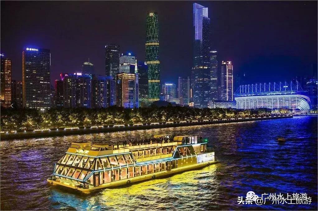 西堤码头夜游珠江路线,广州珠江夜游天字码头
