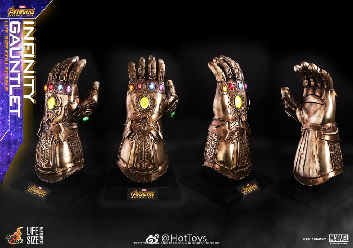 hottoys复联四灭霸,hottoys复联4灭霸手套