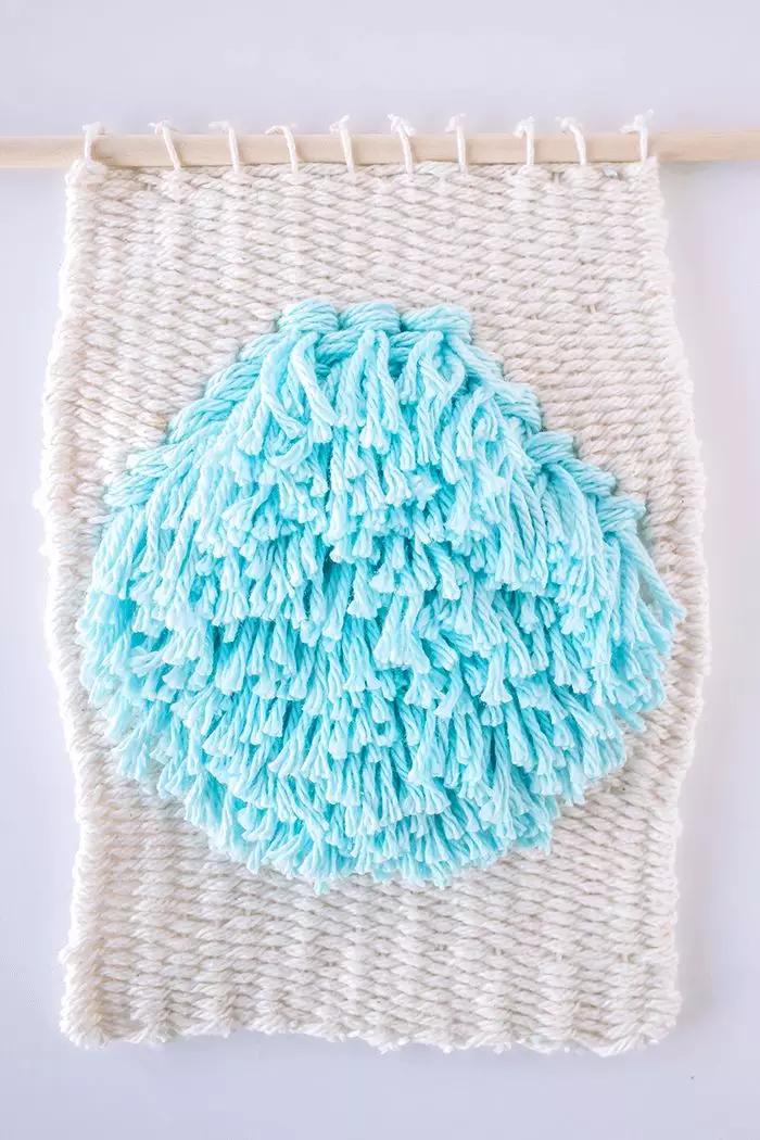 毛线装饰编织教程全过程,毛线编织小饰品简单入门教程