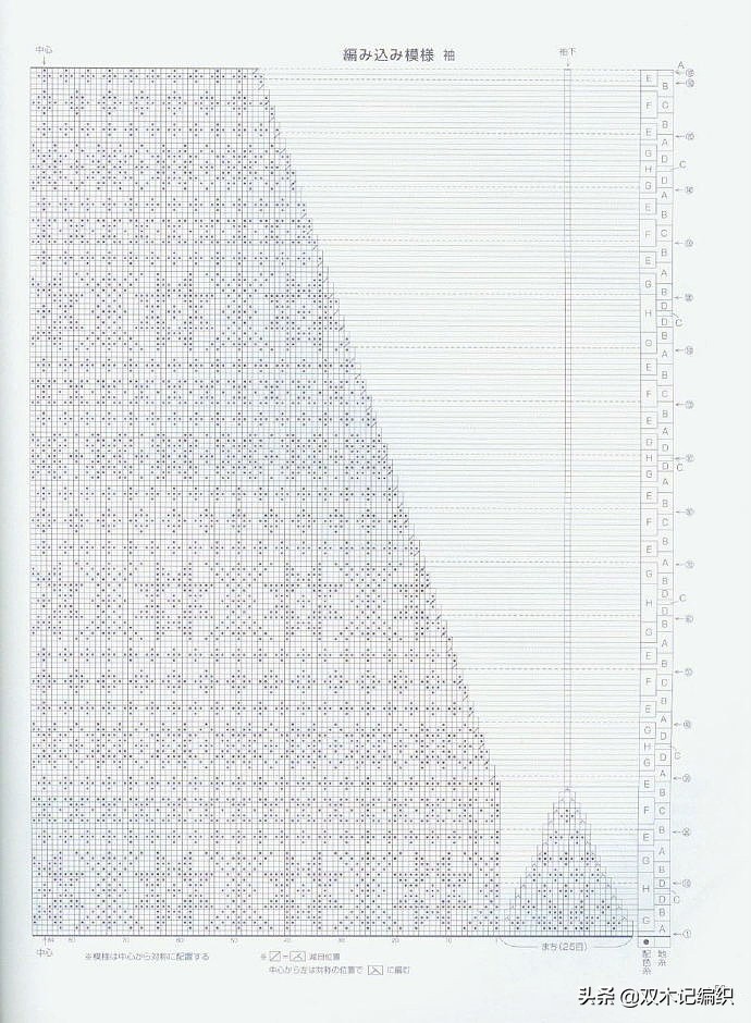 编织镂空套头衫,娥眉月提花套头衫编织