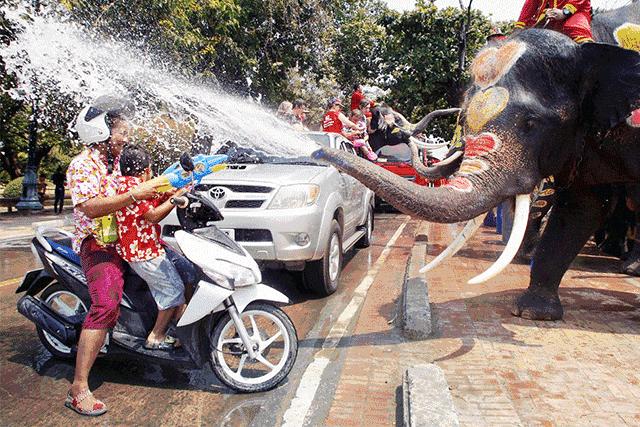 2019泰国泼水节视频,2024年泰国泼水节攻略