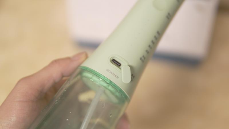 看着是个小可爱，本领可不小：罗曼W10小宝塔冲牙器试用体验