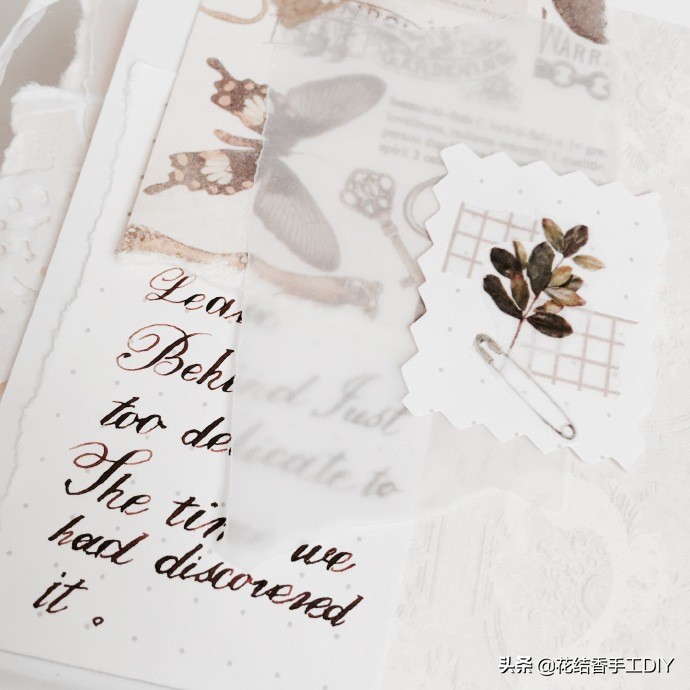 没钱买手帐素材胶带,不好看的手帐要怎么做呢