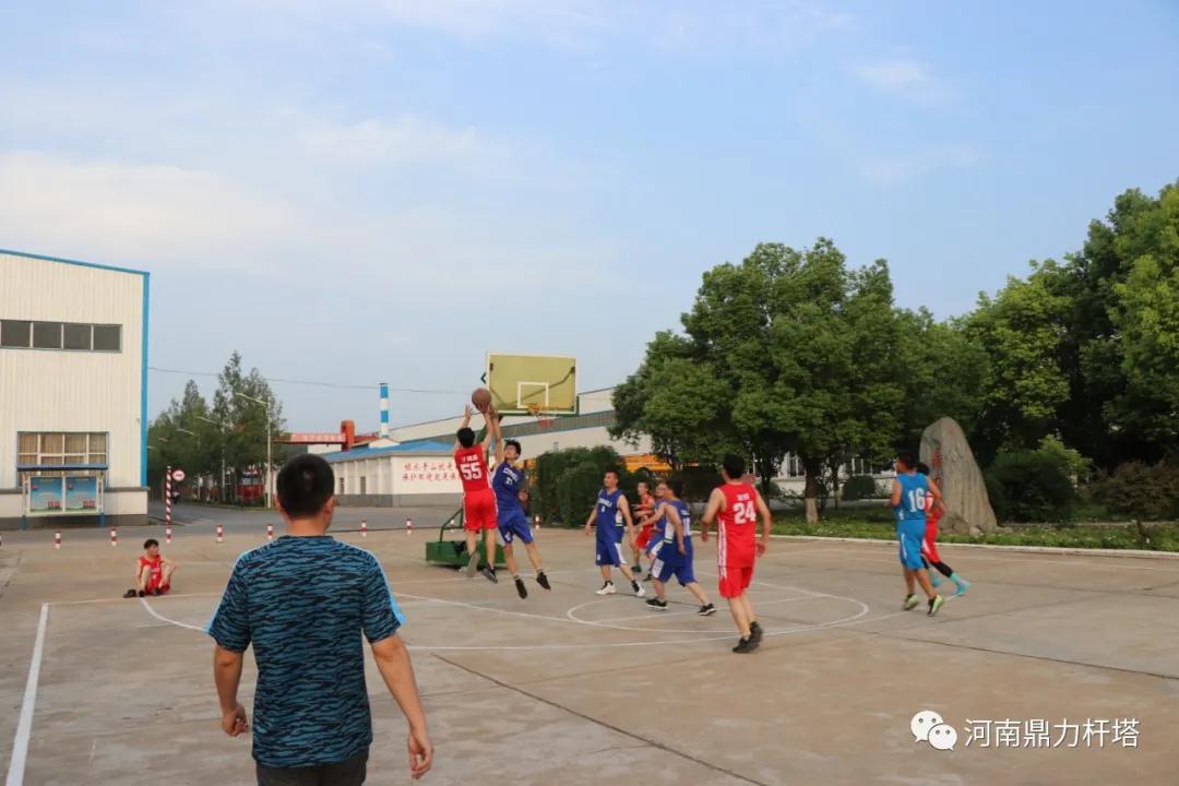 放飞青春迎“篮”而上——河南鼎力杆塔夏季篮球比赛侧记