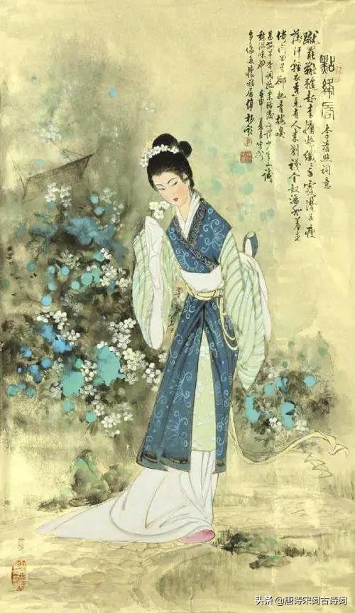 李清照花谢花飞花满天,李清照花落为谁悲