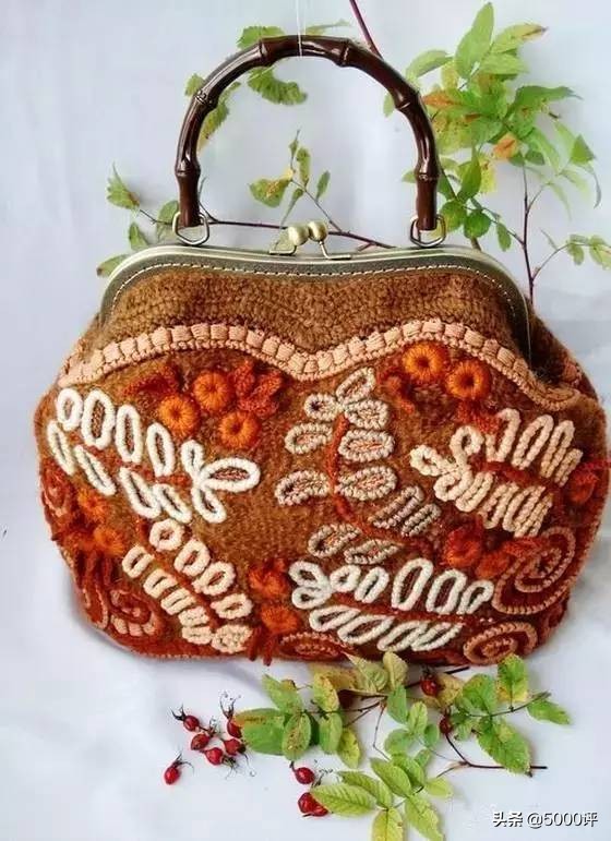 爱尔兰钩花包包,爱尔兰钩花包包图解