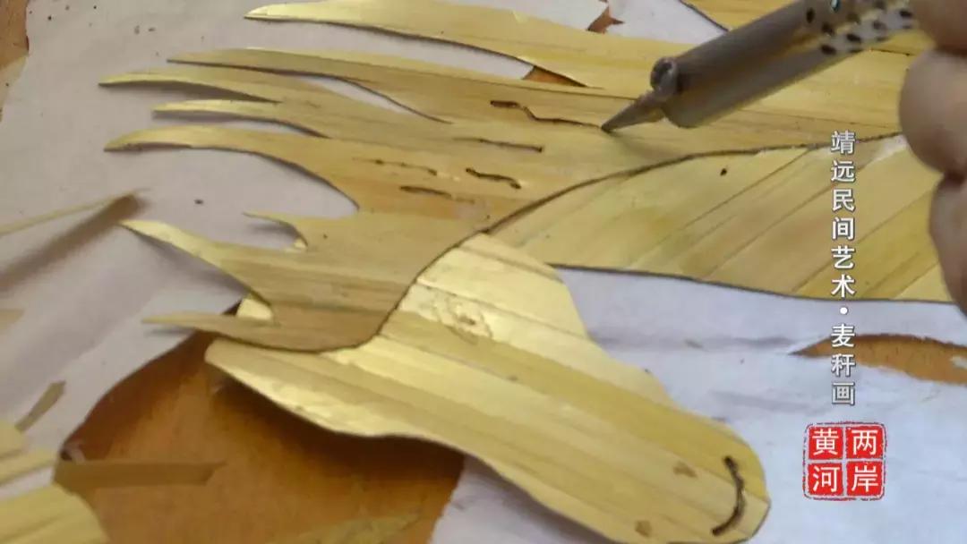 陕西麦秆画,民间艺术麦秆画