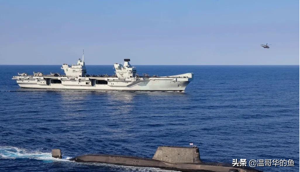 四航母战斗群,伊丽莎白女王号航母战斗群