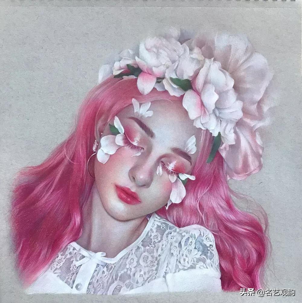 如何用彩铅画女天使男恶魔,用彩铅画动漫人物天使恶魔