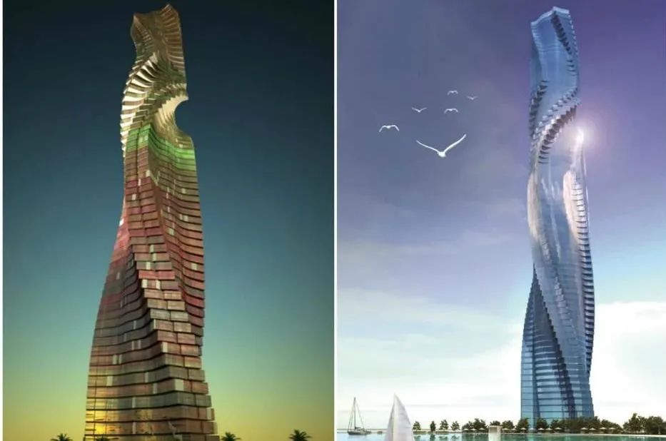 迪拜填海烂尾工程恢复了吗,迪拜旋转大厦建造图