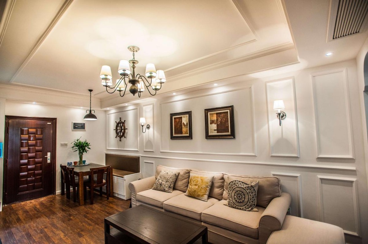 客厅石膏线装修怎样增强立体感,石膏线装饰层次感十足