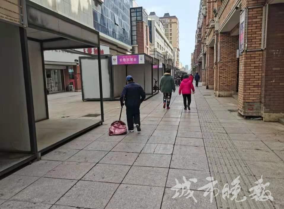 长春市宽城区长江路步行街改造,长春步行街改造