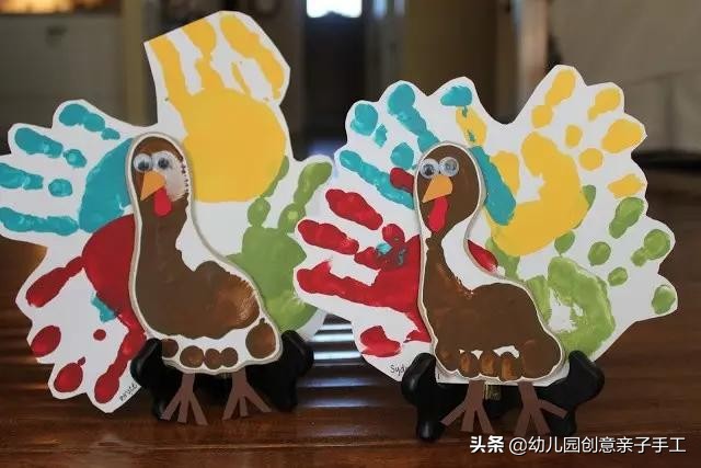 感恩节的游戏跟亲子手工,幼儿园感恩节家长开放日亲子游戏