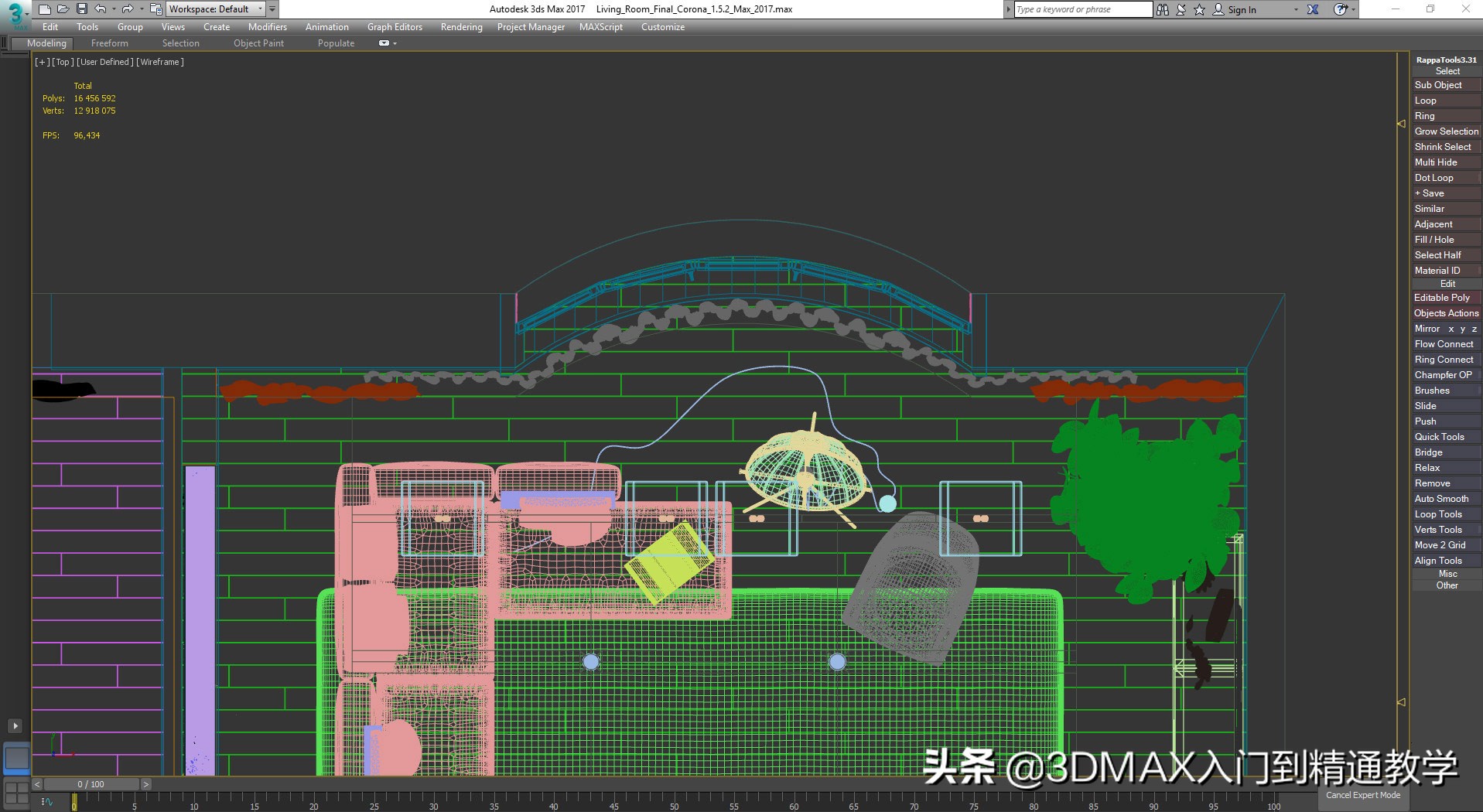 那些好看的效果图是怎么做的,耗时56小时才完成作品