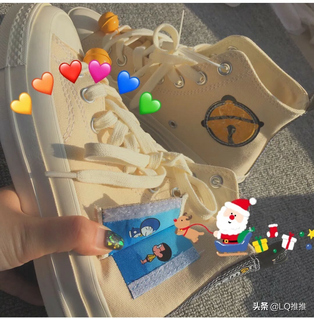 哆啦a梦鞋子匡威,哆啦a梦鞋子联名款