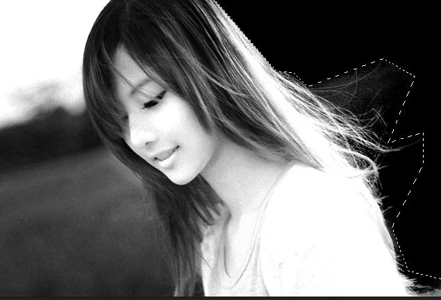 ps复杂背景发丝相近颜色抠图方法,ps通道抠人物发丝