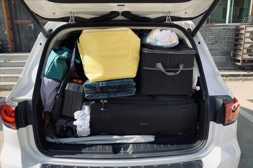 奔驰glb露营改装,glb改装露营