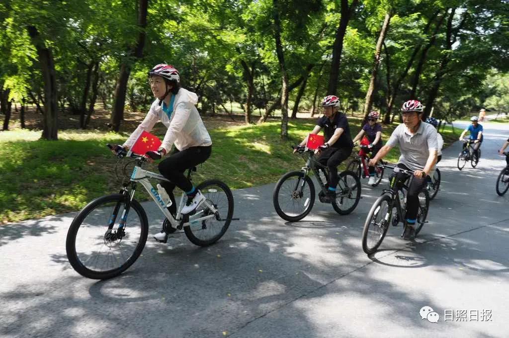 日照春潮涌动活力迸发,日照阳光海岸绿道骑行赛