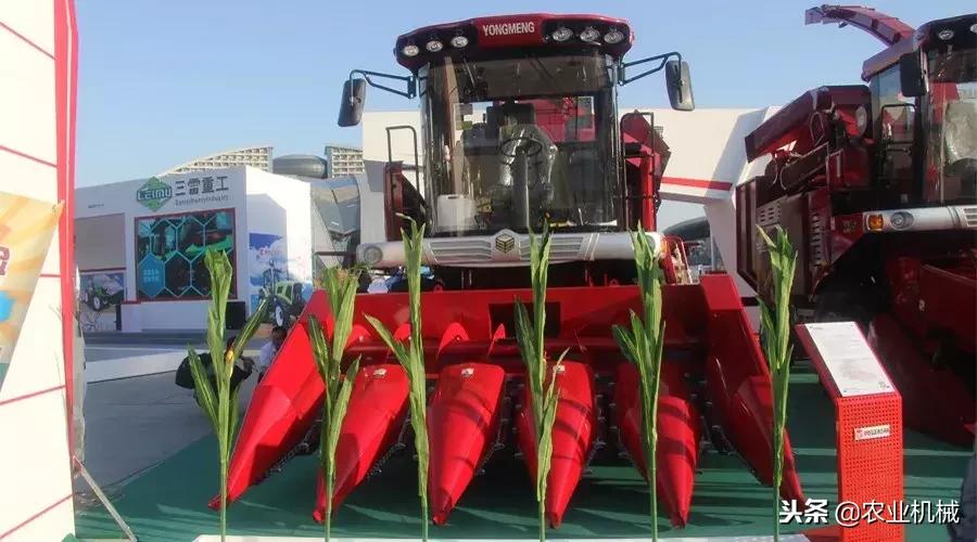 中国现代化农业机械联合收割机,农作物联合收获机