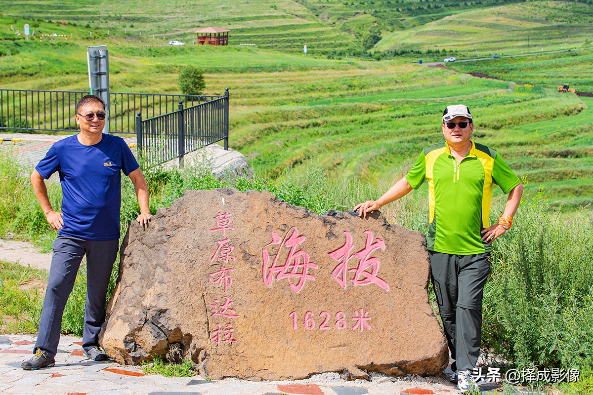 中国十大最美公路张北,张北草原天路路线图高清版大图