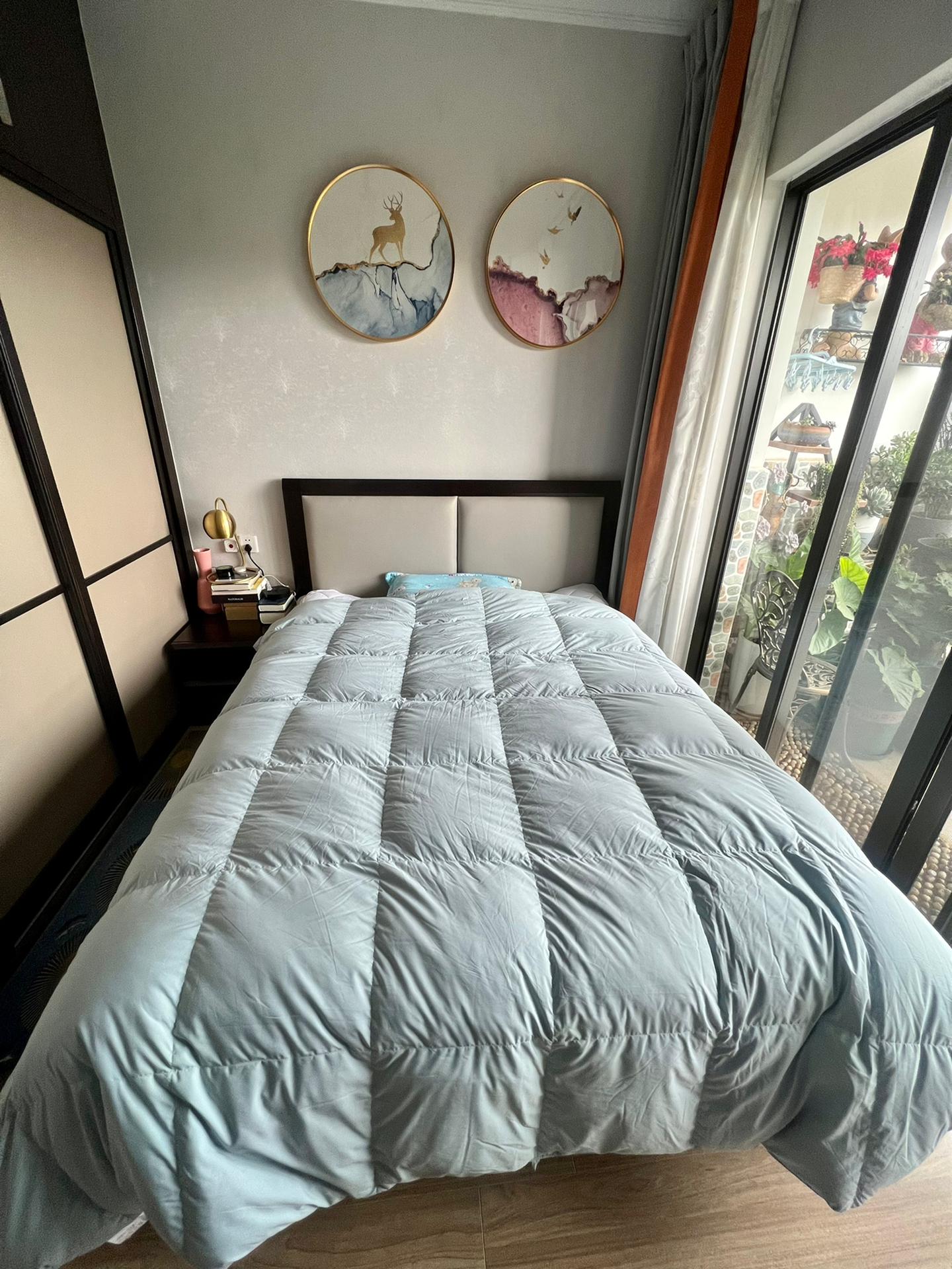 冬天需要一件暖心的外套,冬季白鹅绒被子