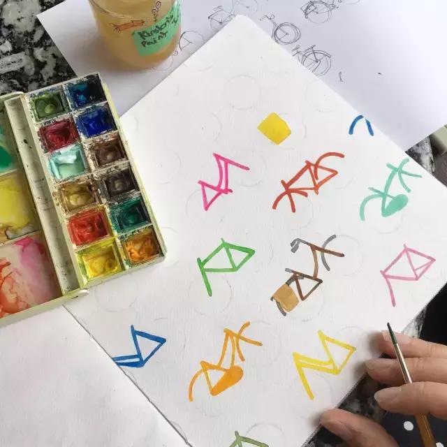 手残党零基础画,纹理画教程初学者