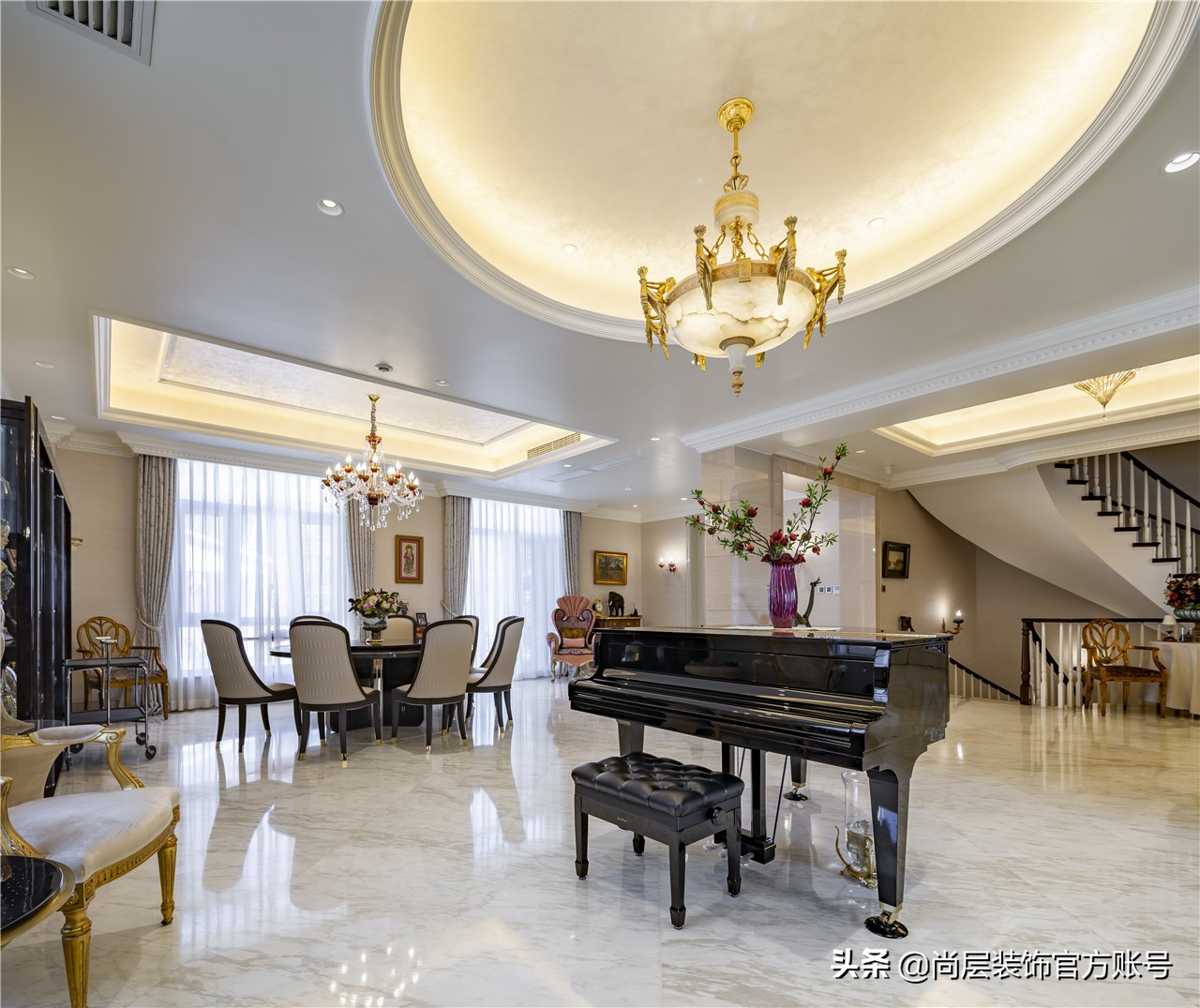 现代轻奢法式别墅装修,十大经典法式别墅装修