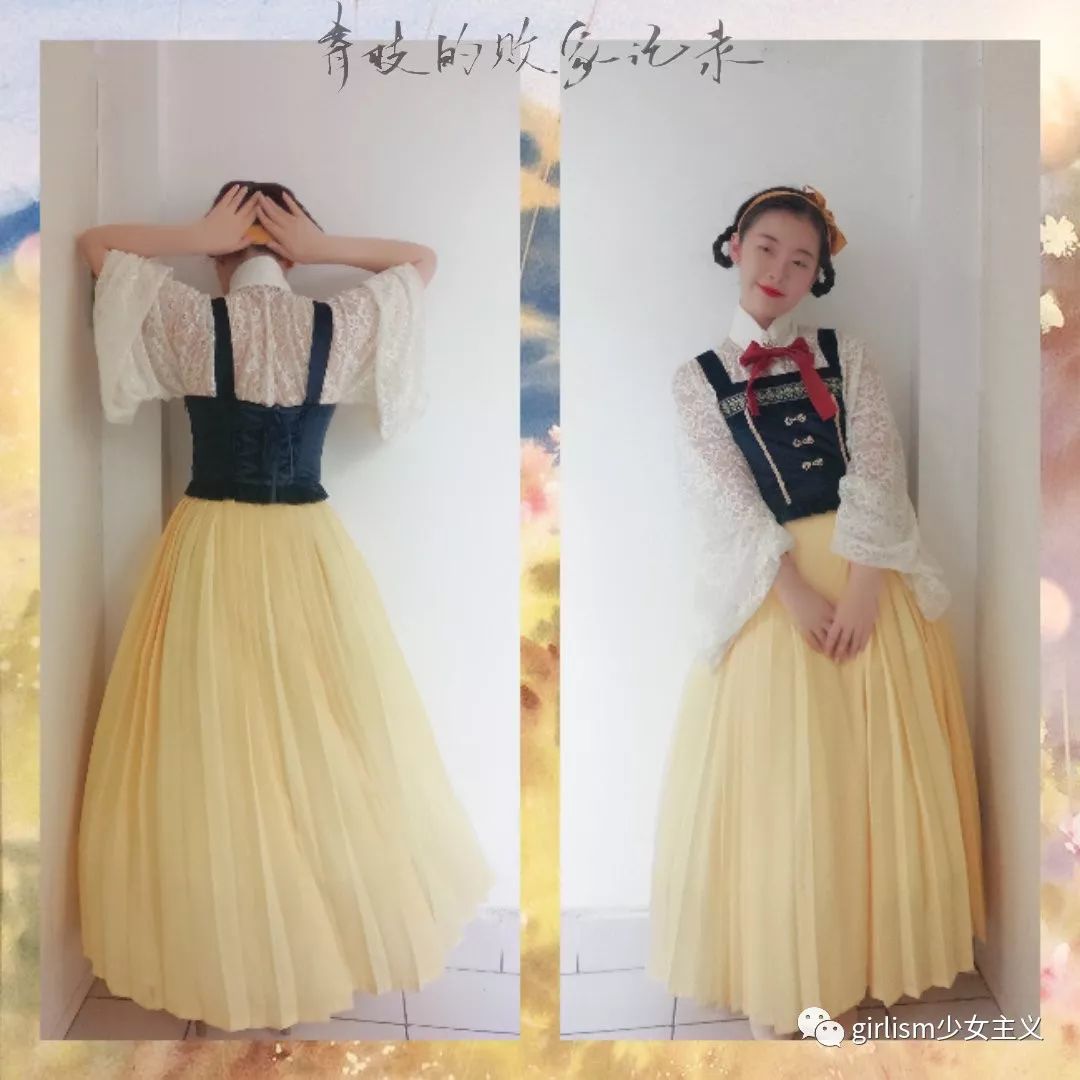 jk汉服lolita新穿搭,lolita与jk汉服的碰撞