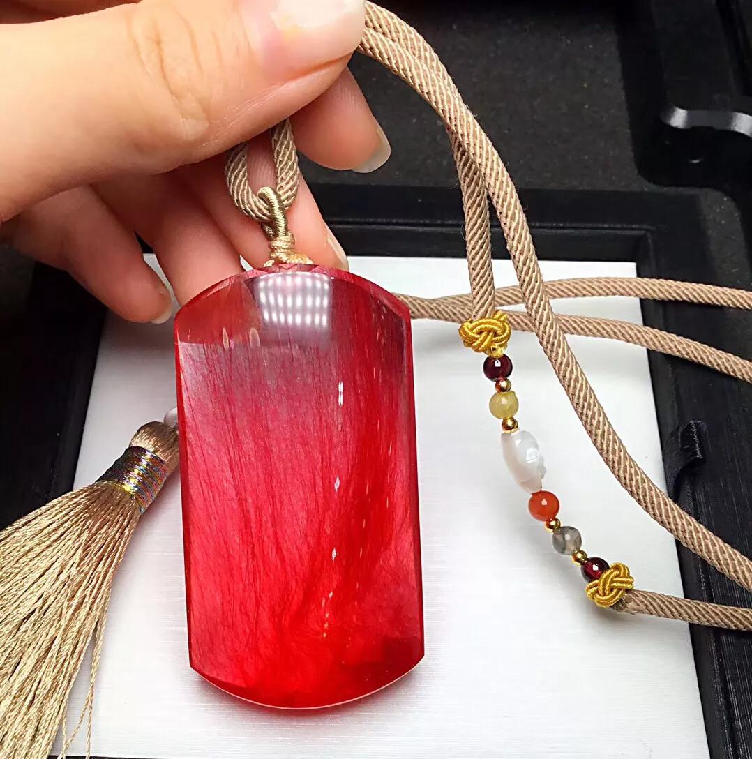 红发晶对比,红发晶宝石