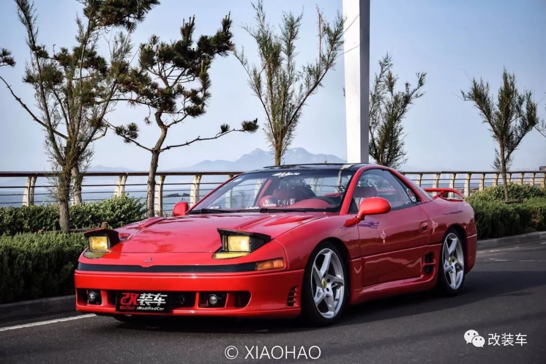 三菱3000gt跑车敞篷版,30万买一台30年前的三菱3000gt