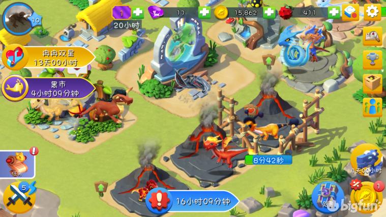 萌龙大乱斗游戏玩一玩,游戏安利新游戏