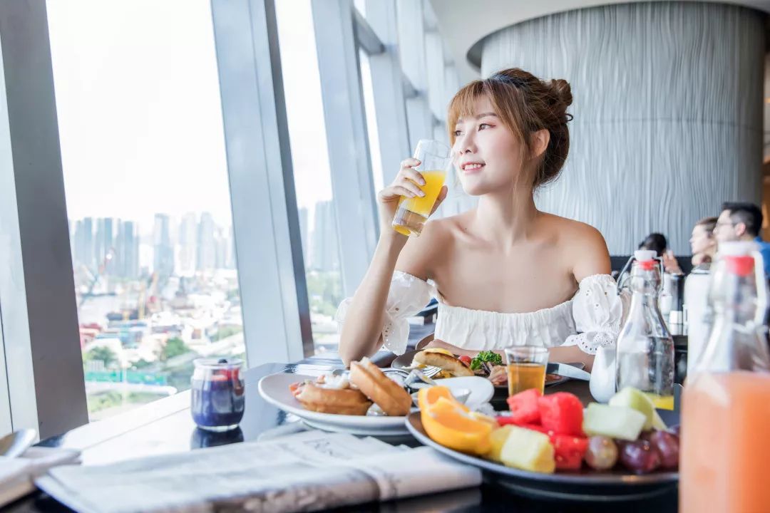 香港w酒店壮美客房,入住的香港酒店